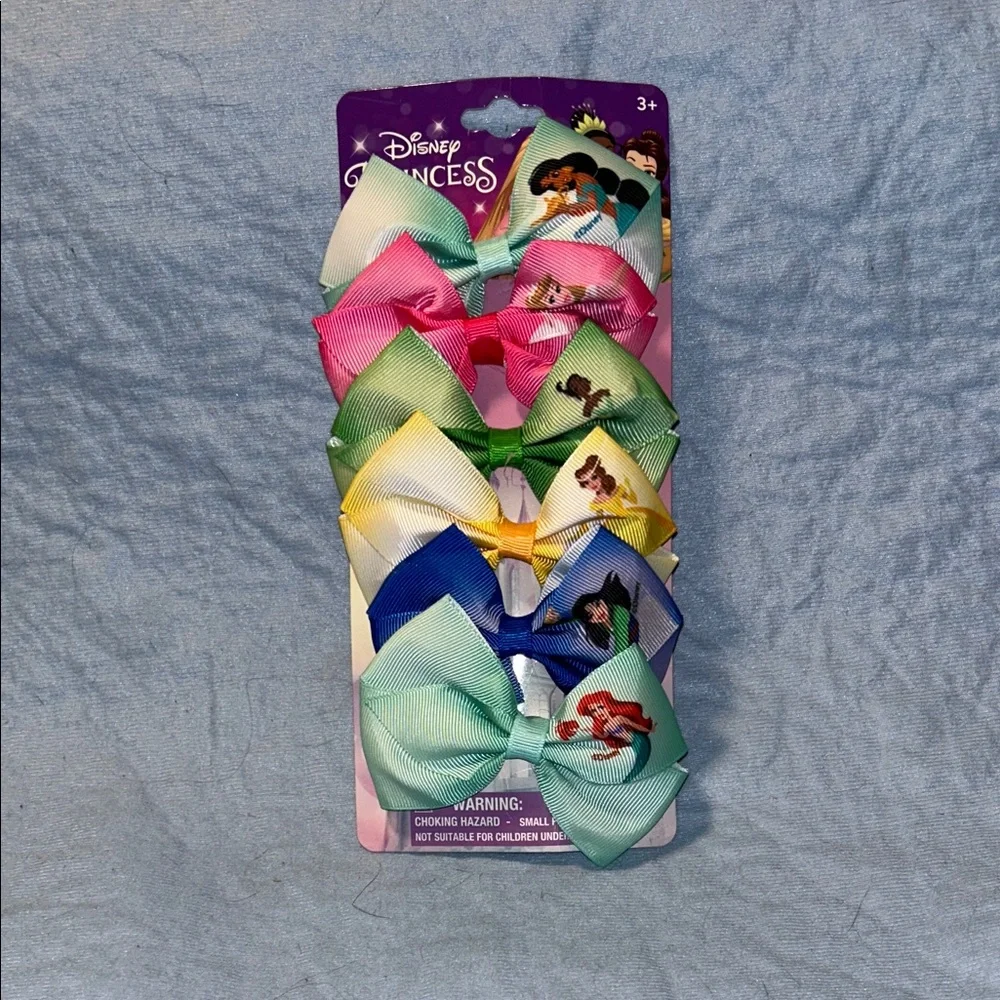 Disney Princess Hair Bows (6)   4/$25